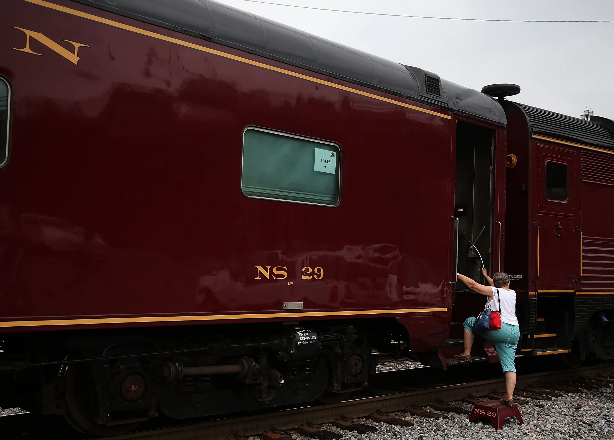 Historically Restored Steam Engine