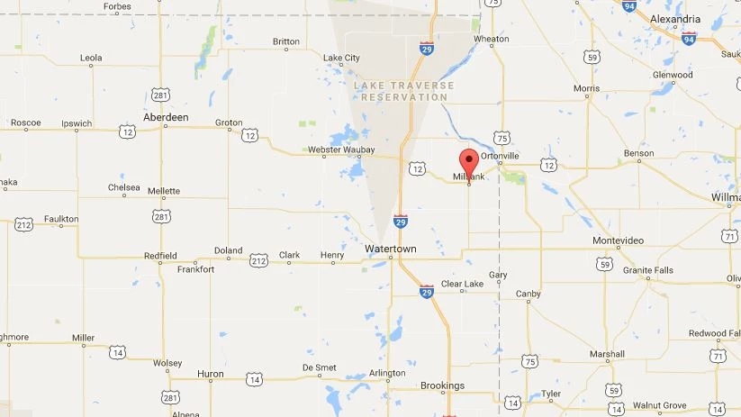 Milbank, SD Google Maps
