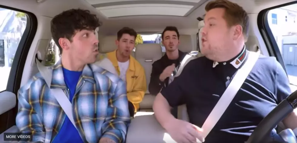 Jonas Brothers Don’t Hold Back During Carpool Karaoke